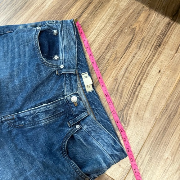 Madewell Low-Slung Straight Jeans Palmina Wash - Picture 8 of 10